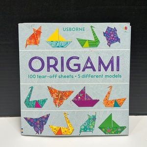 Sale 5 for $20. Usborne Origami 100 tear off sheets 5 different models.  New